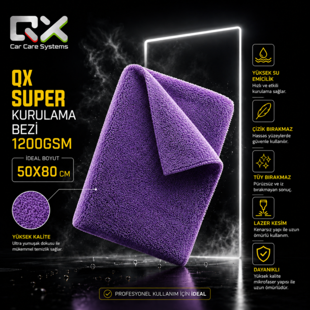 QX SUPER KURULAMA BEZİ 1200GSM 50X80